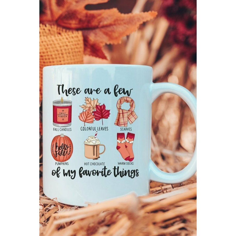 Fall These are a Few Fall Leaves Pumpkin Coffee